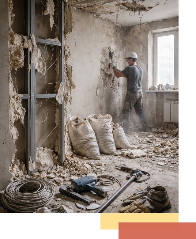 Профессиональный демонтаж зданий и конструкций в Артеме