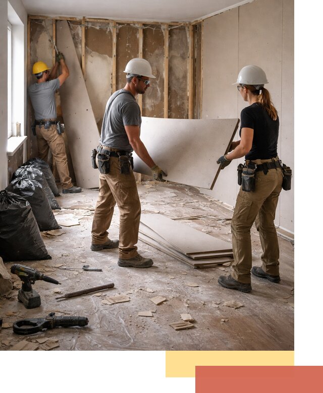 Демонтаж стеновых панелей в Артеме быстро и аккуратно