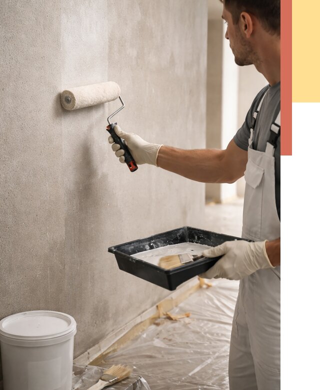 Грунтовка стен в Артеме от 2281 руб. м2 — быстро, недорого, с материалом | ОТДЕЛОЧНИК-Арт