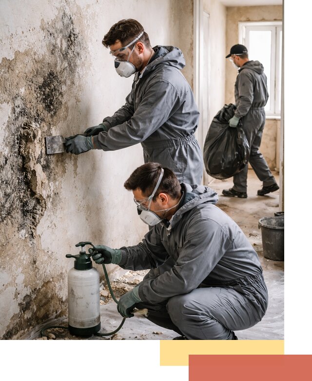 Удаление плесени со стен профессионально в Артеме