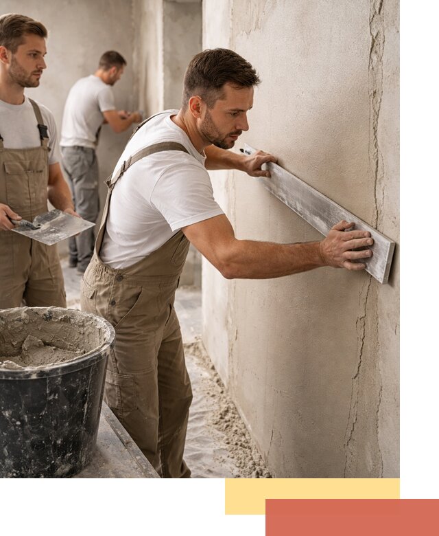 Штукатурка стен без маяков в Артеме быстро и качественно