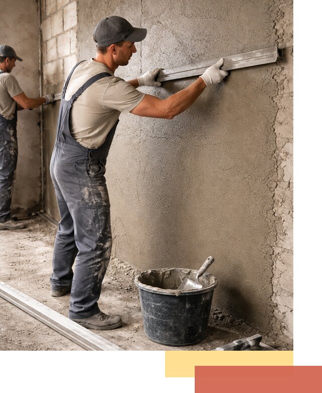 Штукатурка стен цементно-песчаная в Артеме профессионально