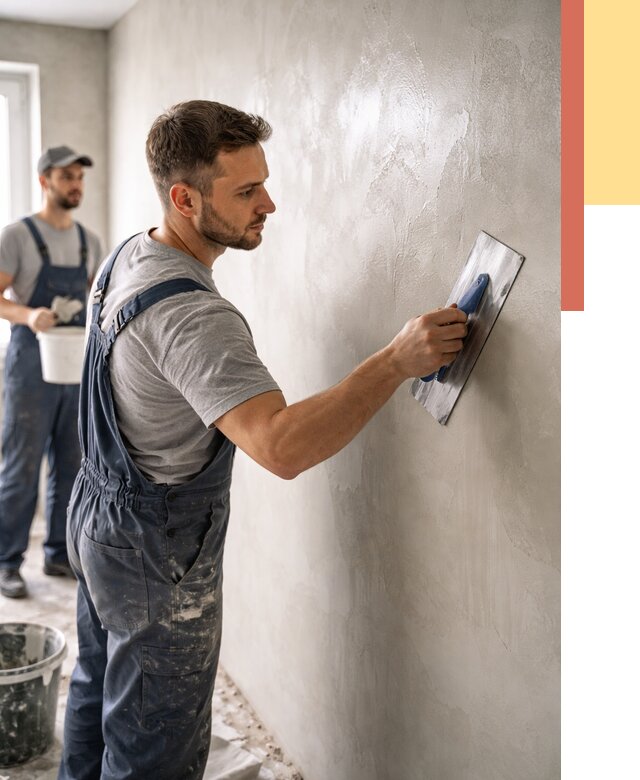 Глянцевание штукатурки стен в Артеме от 7775 руб. — услуги и затирка | ОТДЕЛОЧНИК-Арт