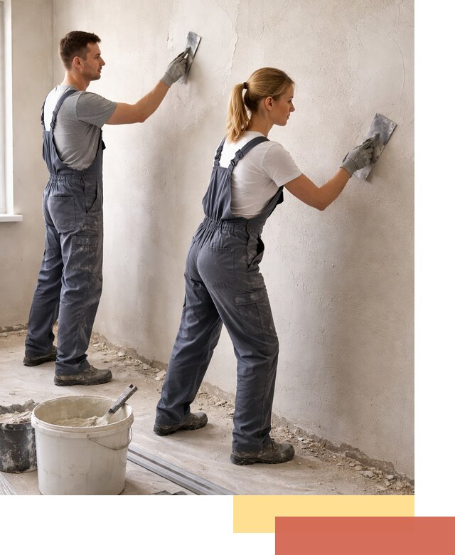 Штукатурка стен под обои в Артеме профессионально и быстро