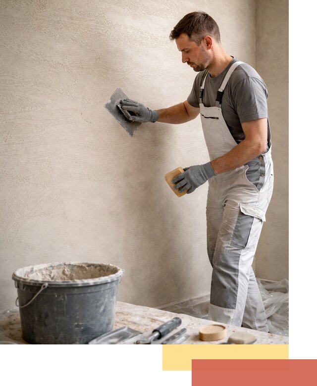 Декоративная штукатурка травертин в Артеме для стен и потолков