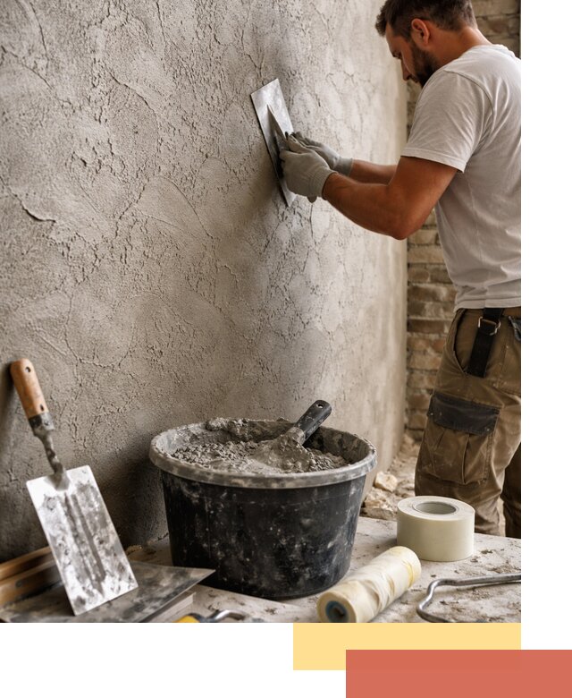 Декоративная штукатурка лофт в Артеме — отделка стен и потолков