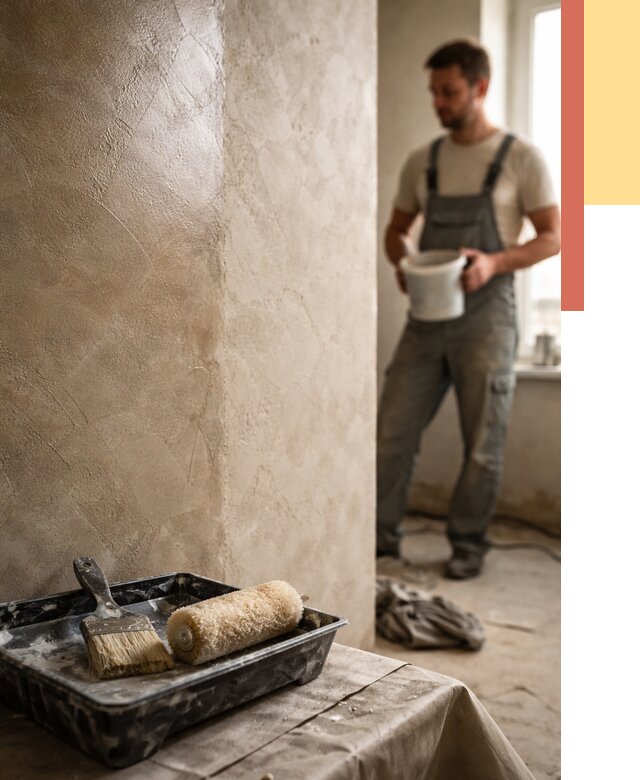 Нанесение воска на штукатурку в Артеме от 3628 руб. | Услуги ОТДЕЛОЧНИК-Арт