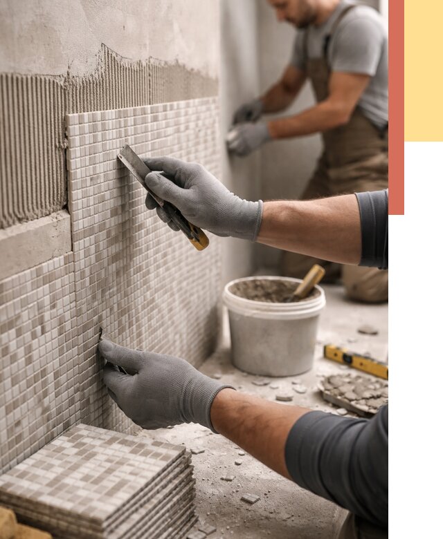 Облицовка стен мозаикой в Артеме от 3317 руб/м2 — укладка мозаики на стены | ОТДЕЛОЧНИК-Арт