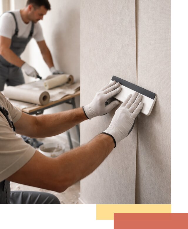 Поклейка обоев под покраску в Артеме профессионально и быстро