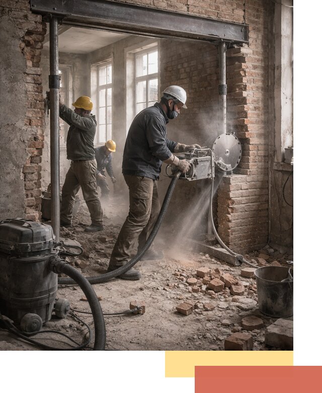 Прорезка проема в стене под дверной или оконный проем в Артеме