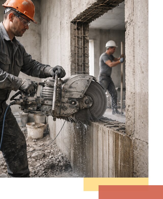 Алмазная резка проемов в Артеме быстро и точно