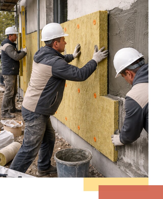 Утепление стен минватой в Артеме — тепло и звукоизоляция