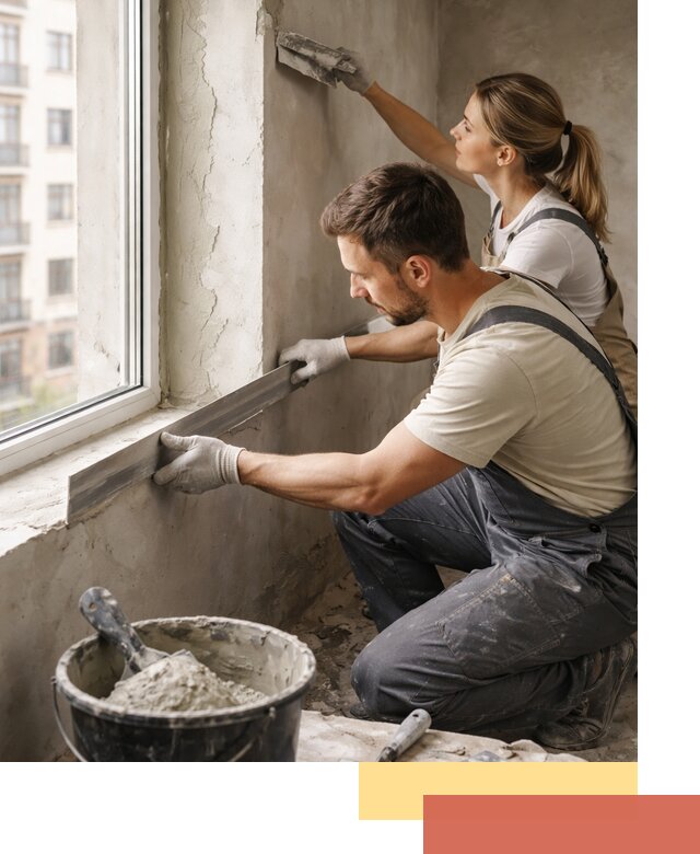 Штукатурка откосов дверей и окон профессионально в Артеме