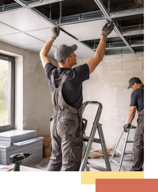 Монтаж кассетного потолка в Артеме качественно и быстро