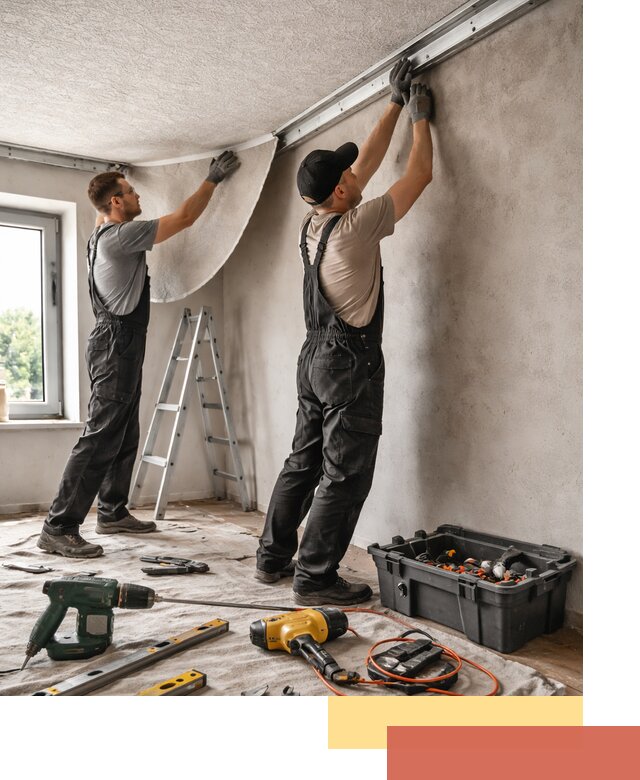 Монтаж фактурного натяжного потолка в Артеме качественно и быстро