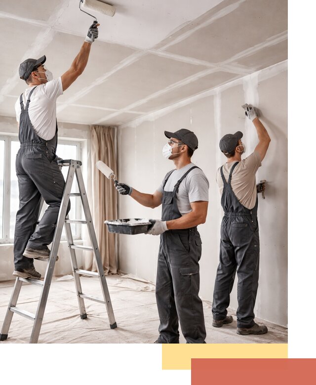 Покраска потолка из гипсокартона в Артеме качественно и недорого