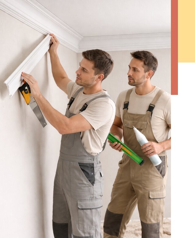 Монтаж потолочного плинтуса в Артеме от 2384 руб. — быстро и недорого | ОТДЕЛОЧНИК-Арт