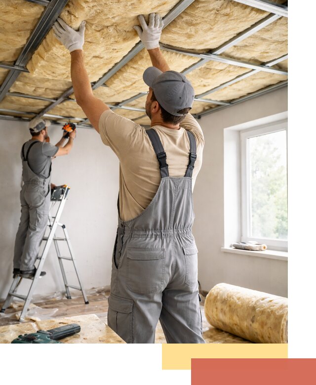 Утепление потолка под ключ в Артеме качественно и быстро