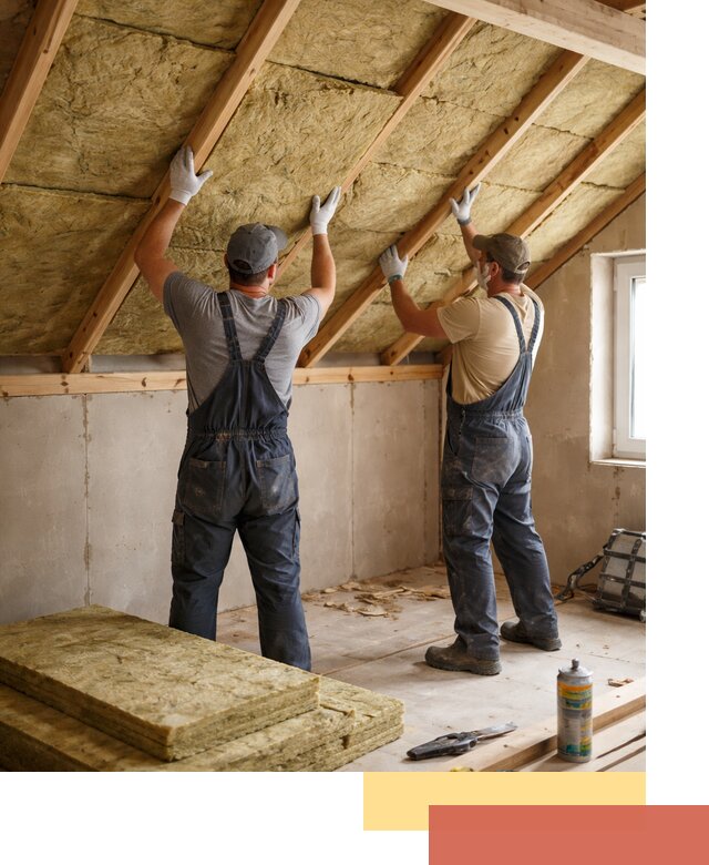 Утепление потолка минеральной ватой в Артеме