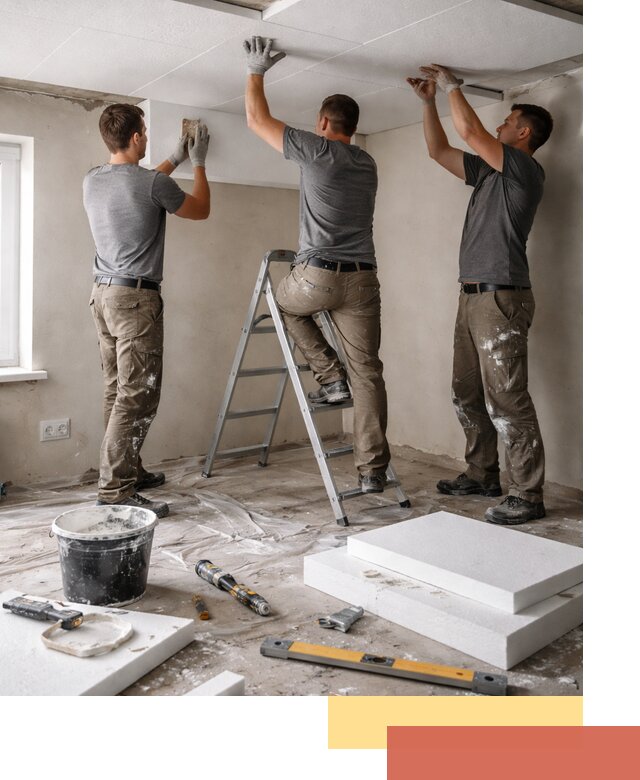 Утепление потолка пенопластом в Артеме быстро и качественно